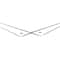 Cool Modern Frames Clear Acrylic Float Frame with Silver Hardware